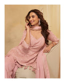 Sayuri Designer 10203 Asmita Premium Gerogette Rendy Chikankari Sharara