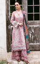 Al Zohaib Az 1138 Pure Cotton Print With Self Boring Work Pakistani Suits