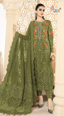 Shree Fabs Sf 5574 A Chiffon Heavy With Heavy Embroidery Work Pakistani Suits