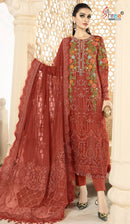 Shree Fabs Sf 5574 C Chiffon Heavy With Heavy Embroidery Work Pakistani Suits
