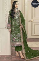 Mehboob Tex 1868 B Dinting Chiffon Emboridery Work Pakistani Suits