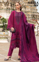 Johra Tex Jt 189 Reyon Cotton Heavy Emboridered Work Pakistani Suits