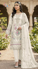 Shree Fabs Sf 5573 D Chiffon Embroidery With Hand Khatli  Worked Pakistani Suits