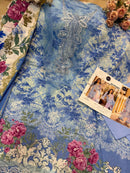 Mehboob Tex 1638 Pure Cotton Printed Embroidery Patch Work Pakistani Suits