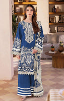 Al Zohaib Az 1458 Pure Cotton Printed Patch Work Pakistani Suits