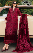 Johra Tex 188 Reyon Cotton Emboridered Worked Pakistani Suits