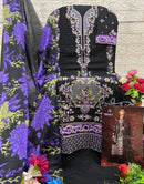 Deepsy 1464 Mahnor 2 Pure Rayon Heavy Embroidery Worked Lawn Pakistani Suits