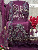 SF 5535 B Chiffon With Heavy Embroidery Worked Eid Special Pakistani Suits