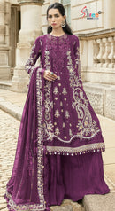Shree Fabs SF 5580 B Heavy Chiffon Embroidered Work Pakistani Suit