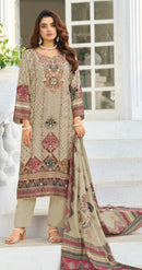 SHREE FABS KT 324 B Pure Viscous Maslin Digital Print and  Aari Worked pakistani suits