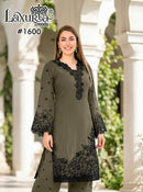 Laxuria Trendz 1600 B Fox Georgette Emboridery Worked Eid Special Pakistani Suits
