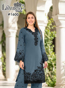 Laxuria Trendz 1600 A Fox Georgette Emboridery Worked Eid Special Pakistani Suits