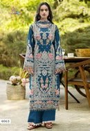 Shree Fabs 4063 Elaf Heavy Reyon Embroidery Lawn Pakistani Suits