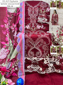 Shree Fabs 4064 Elaf Heavy Reyon Embroidery Lawn Pakistani Suits