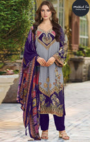 Mehboob Tex 1816 B Pure Viscose Maslin Digital Print With Aari Handwork Pakistani Suits