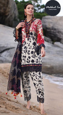 Mehboob Tex 1377 B Sana Safinaz Pure Cotton With Patches Emboridery Work Pakistani Suits