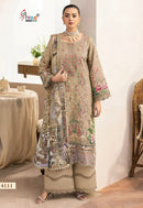 Shree Fabs 4111 Chevron Self Embroidery Work Pakistani Lawn Suits