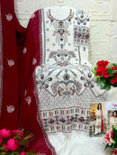 Sajida 1141 Signora Georgette With Heavy Embroidered Worked Suits