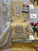SF 5520 D Heavy Embroidered Work  Chiffon Pakistani Suit