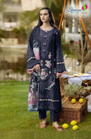 Saniya Trendz 7169 A  Cotton With Chikankari Embroidered Worked Pakistani Suits
