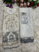 SF 5535 H Heavy Chiffon Embroidered Work Pakistani Suits