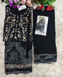 SF 5535 D Heavy Chiffon Embroidered Work Pakistani Suits
