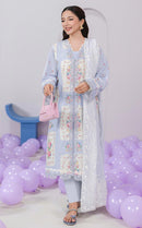 Al Zohaib 1410 Pure Cotton With Heavy Patch Work Pakistani Suits