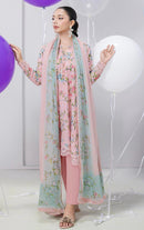 Al Zohaib 1416 Pure Cotton With Heavy Patch Work Pakistani Suits