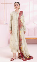 Al Zohaib 1419 Pure Cotton With Heavy Patch Work Pakistani Suits