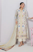 Al Zohaib 1424 Pure Cotton With Heavy Patch Work Pakistani Suits