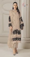 Shree Fabs 5589 C Chiffon Heavy Embroidery Work With Hand Khatli Pakistani Suits