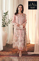Azure 25001 A Cotton With Chikankari Embroidered Work Pakistani Suit