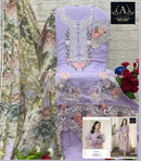 Azure 25001 C Cotton With Chikankari Embroidered Work Pakistani Suit