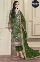 Mehboob Tex 1868 B Chiffon With Heavy Embroidery Work Pakistani Suits