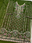 Mehboob Tex 1868 B Chiffon With Heavy Embroidery Work Pakistani Suits