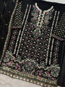 Mehboob Tex 1868 D Chiffon With Heavy Embroidery Work Pakistani Suits