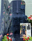 Saniya Trendz 14001  Riyon Cotton Embroidered Work Suit