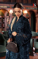 Deepsy Suits 1524 Viscouse Rayon With Heavy Self Embroidery Attached Emb Patches Pakistani Suit