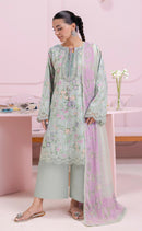 Al Zohaib AZ 1417 Pure Cotton With Heavy Patch Work Pakistani Suit