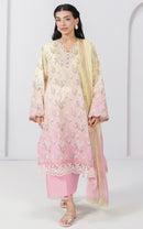 Al Zohaib AZ 1422 Pure Cotton With Heavy Patch Work Pakistani Suit