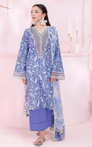 Al Zohaib AZ 1426 Pure Cotton With Heavy Patch Work Pakistani Suit