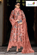 Saniya Trandz 1521 E Riyon Cotton Embroidered Pakistani Suit