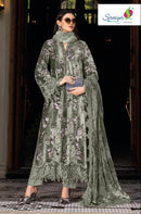 Saniya Trandz 1521 D Riyon Cotton Embroidered Pakistani Suit