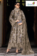 Saniya Trandz 1521 A Riyon Cotton Embroidered Pakistani Suit