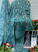 Saniya Trandz 1521 B Riyon Cotton Embroidered Pakistani Suit