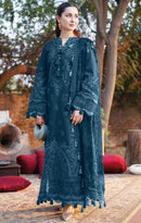 Saniya Trendz 7170 C Cotton Chikankari Embroidered  Pakistani Suit