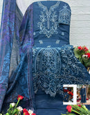 Saniya Trendz 7170 C Cotton Chikankari Embroidered  Pakistani Suit