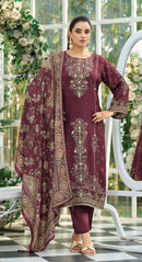 Shree Fabs 323 D  Pure Viscose Maslin Digital Print Suit