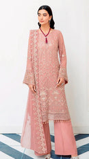 Fepic Rosemeen 1323 C Georgette Embroidered Work Pakistani Suit