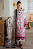 AI Zohib 1400 Pure Cotton Embroidered Work Pakistani Suit